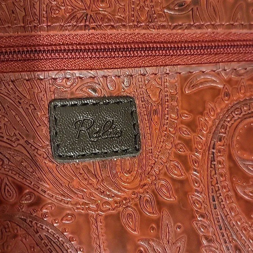 Relic š¦āLeather Embossed wallet. EUC - Picture 3 of 9